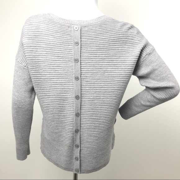 sweater that buttons up the back